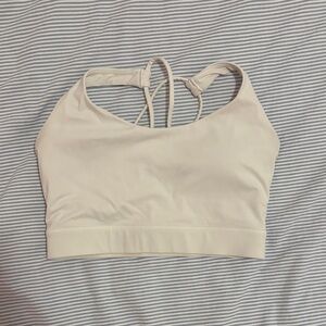 Adanola White Sports Bra/Tank